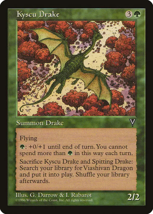 Kyscu Drake [Visions] - MTG Single