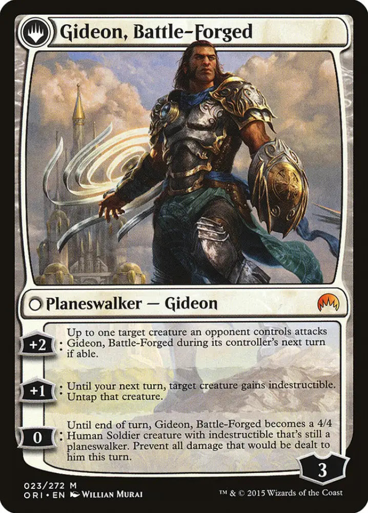 Kytheon Hero of Akros // Gideon Battle-Forged [Magic Origins] - MTG Single