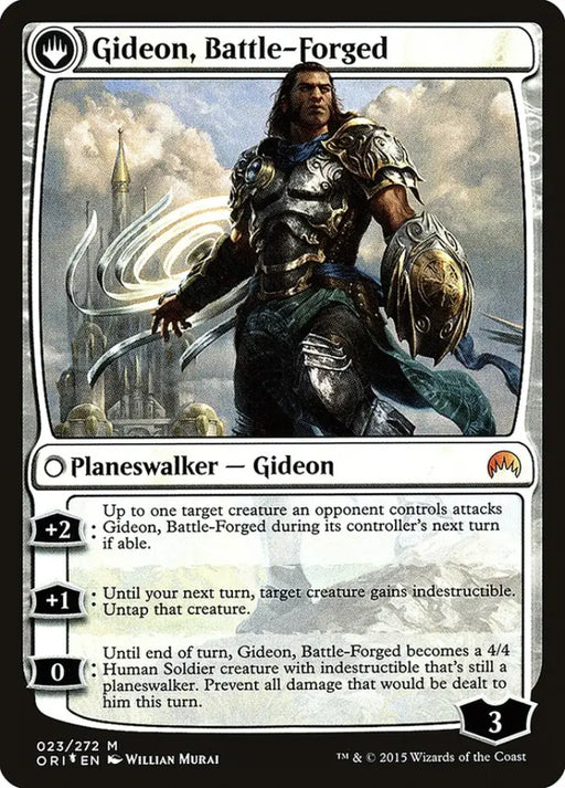 Kytheon Hero of Akros // Gideon Battle-Forged [Magic Origins Prerelease Promos] - MTG Single