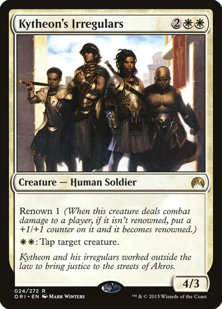 Kytheon’s Irregulars [Magic Origins] - MTG Single