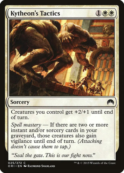 Kytheon’s Tactics [Magic Origins] - MTG Single