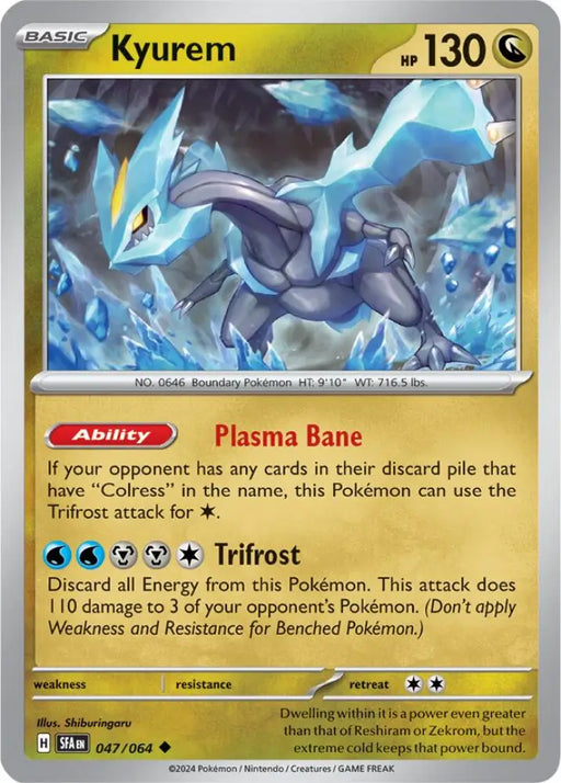 Kyurem (047/064) [Scarlet & Violet: Shrouded Fable] - Pokemon Single