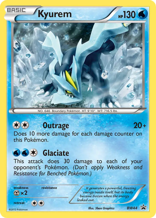 Kyurem (BW44) [Black & White: Black Star Promos] - Pokemon Single