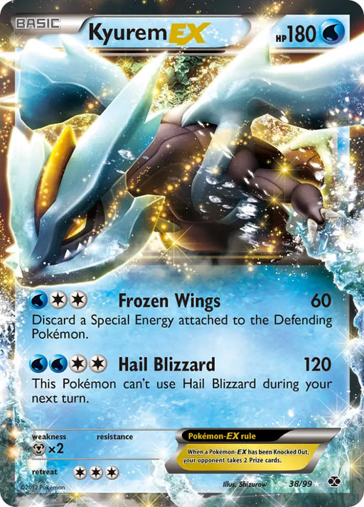 Kyurem EX (38/99) [Black & White: Next Destinies] - Pokemon Single