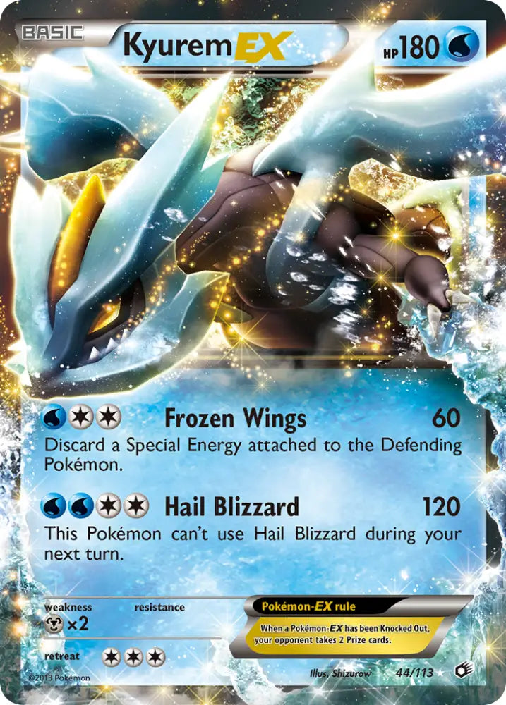Kyurem EX (44/113) [Black & White: Legendary Treasures] - Pokemon Single