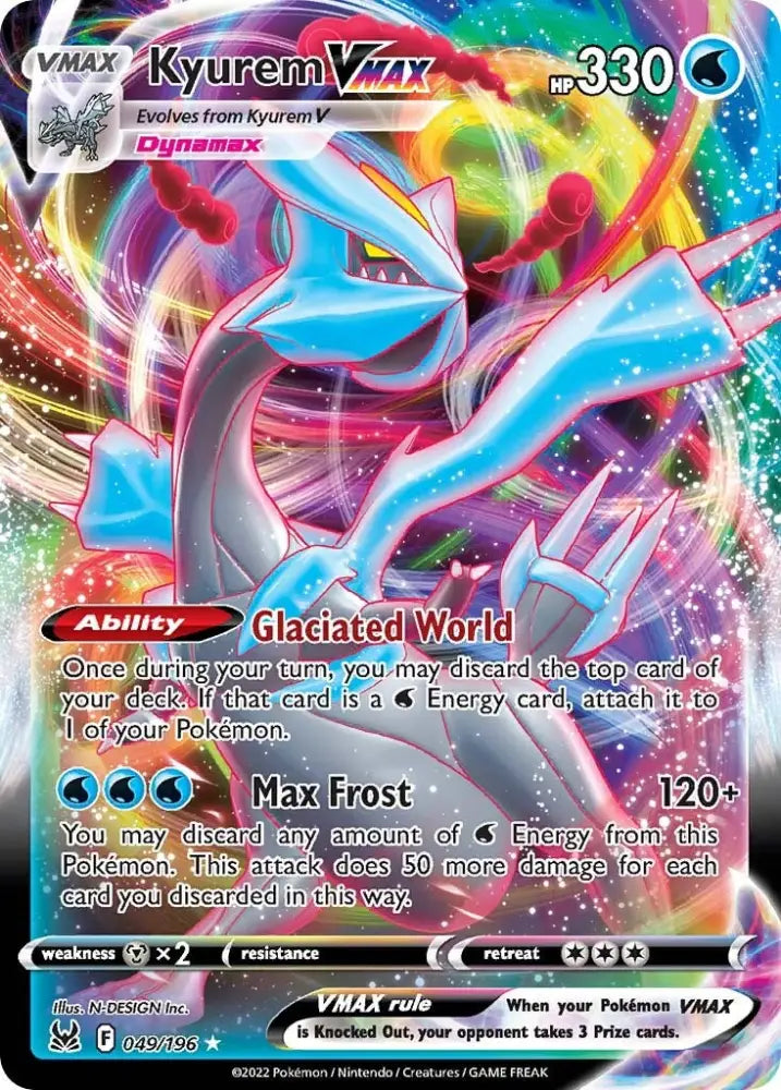 Kyurem VMAX (049/196) [Sword & Shield: Lost Origin] - Pokemon Single