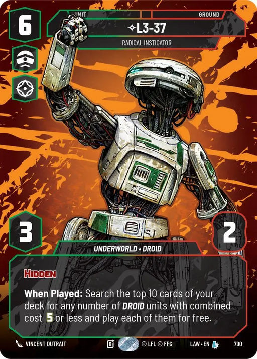 L3-37 - Radical Instigator (Prestige) (790) [A Lawless Time]
