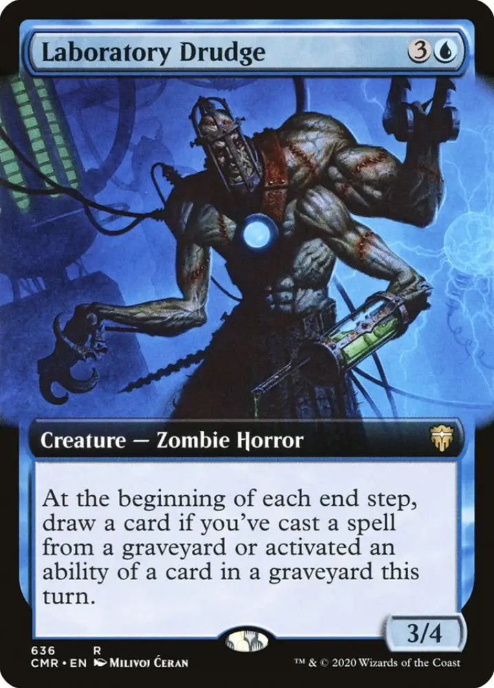Laboratory Drudge (Extended Art) [Commander Legends] - MTG Single