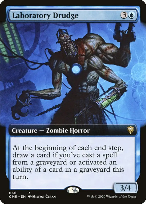 Laboratory Drudge (Extended Art) [Commander Legends] - MTG Single