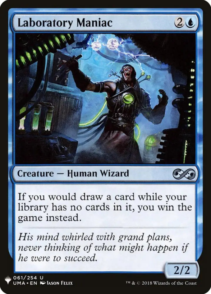 Laboratory Maniac [Mystery Booster] - MTG Single