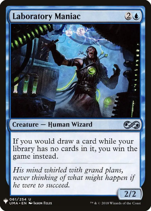 Laboratory Maniac [Mystery Booster] - MTG Single