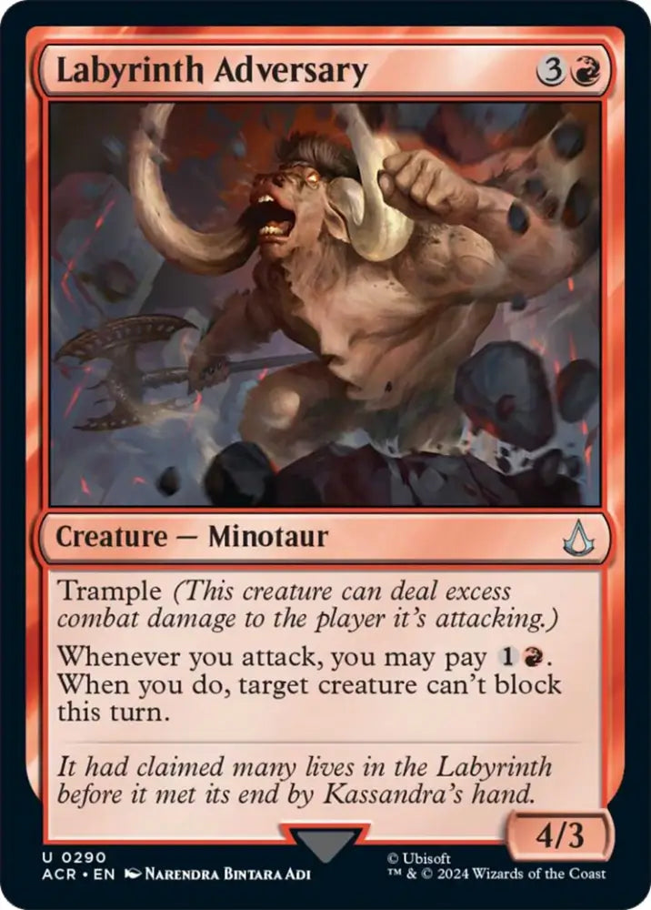 Labyrinth Adversary [Assassin’s Creed] - MTG Single