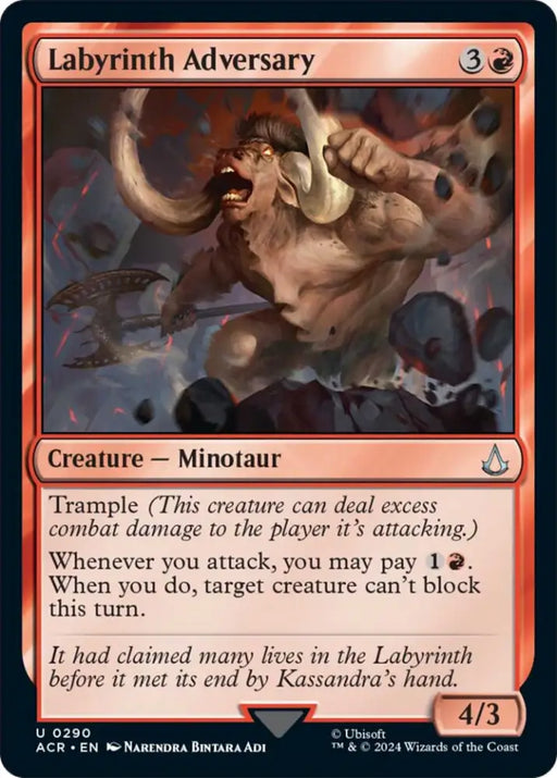 Labyrinth Adversary [Assassin’s Creed] - MTG Single