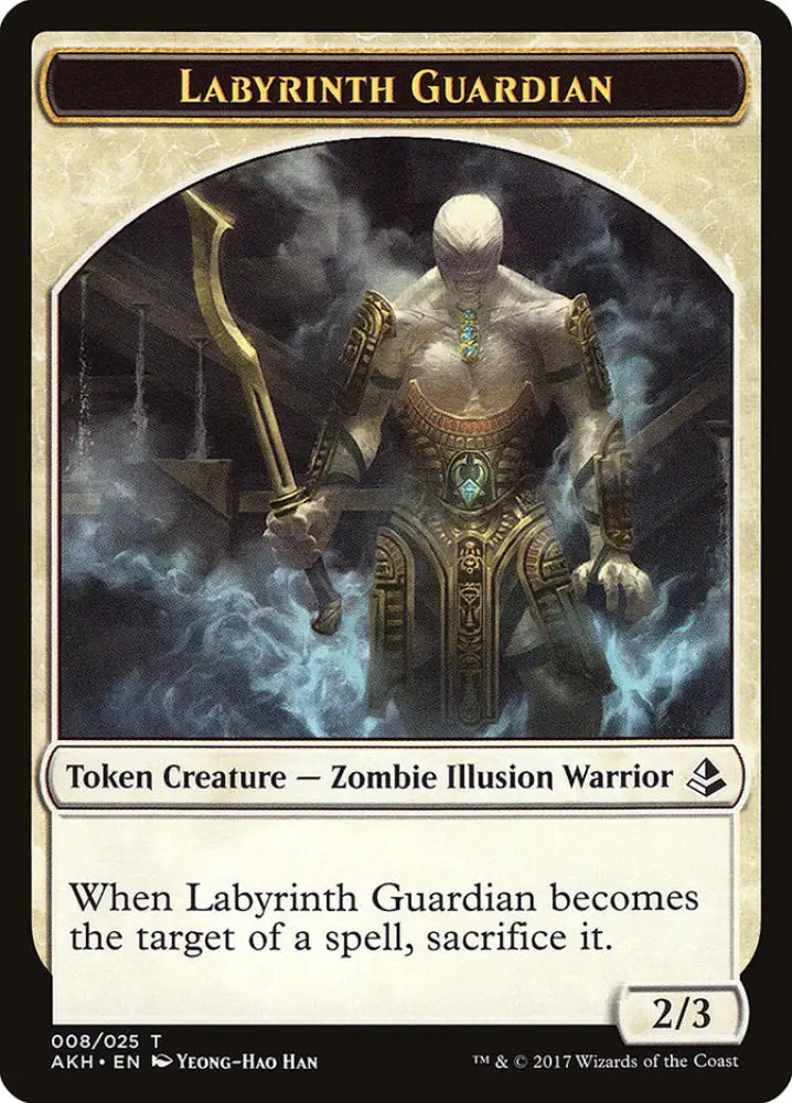 Labyrinth Guardian Token [Amonkhet Tokens] - MTG Single