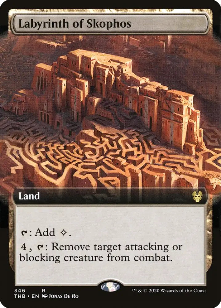 Labyrinth of Skophos (Extended Art) [Theros Beyond Death] - MTG Single