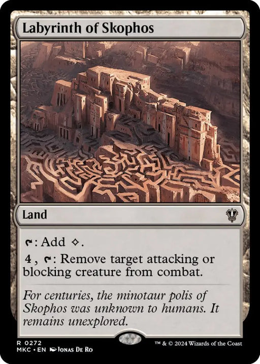 Labyrinth of Skophos [Murders at Karlov Manor Commander] - MTG Single