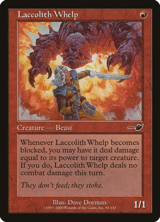 Laccolith Whelp [Nemesis] - MTG Single