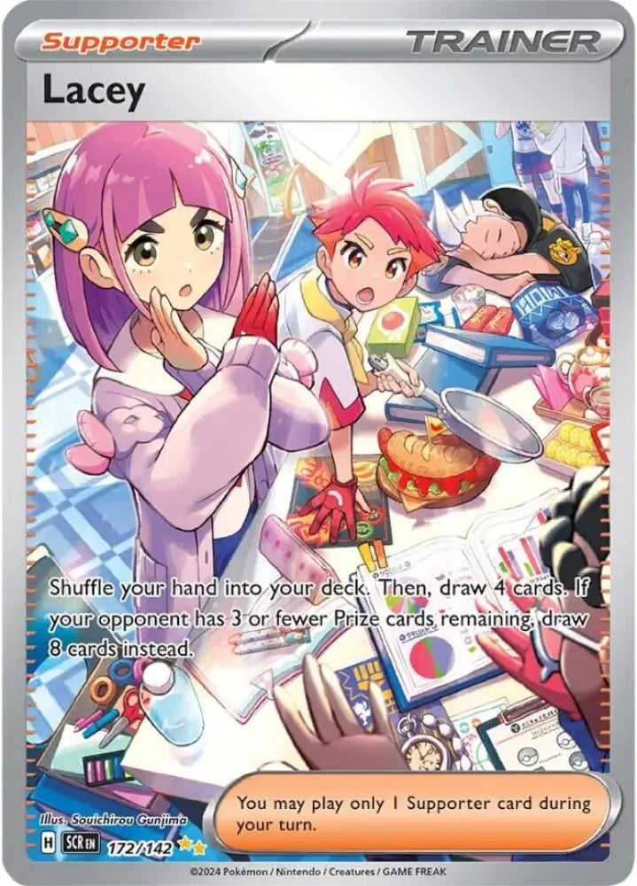 Lacey (172/142) [Scarlet & Violet: Stellar Crown] - Pokemon Single
