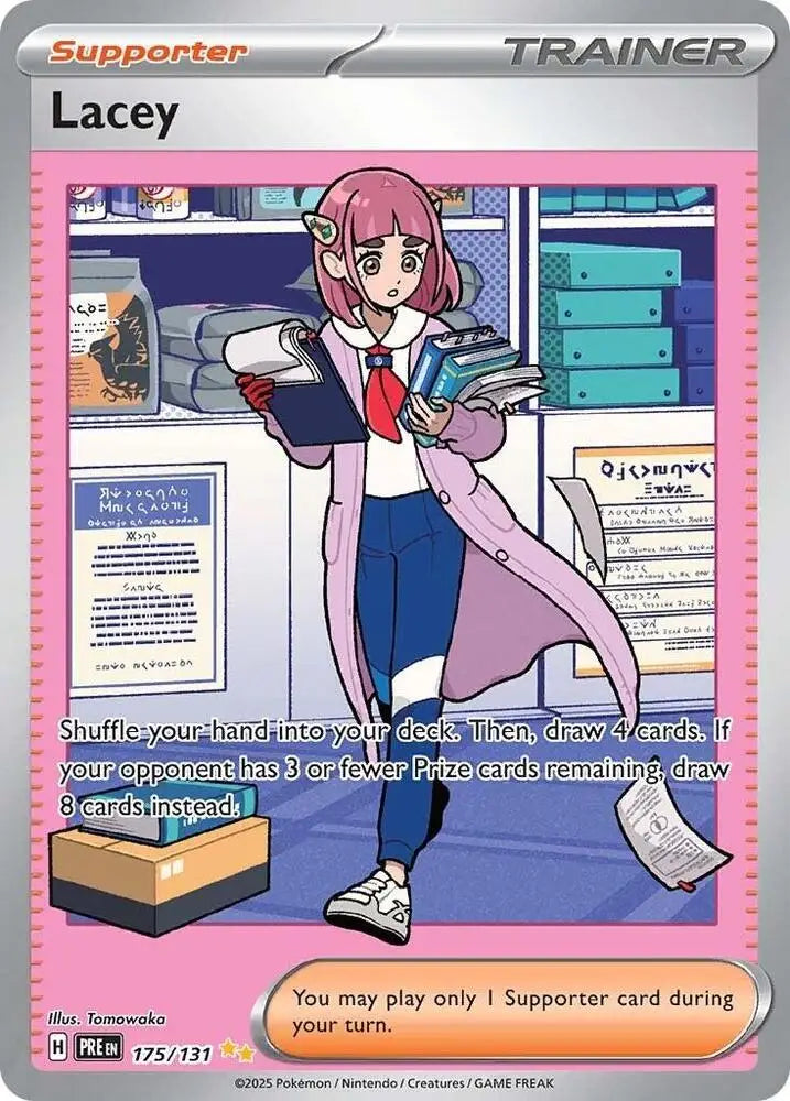 Lacey (175/131) [Scarlet & Violet: Prismatic Evolutions] - Pokemon Single