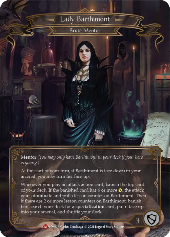 Lady Barthimont [Monarch Blitz Deck] - Flesh And Blood Single