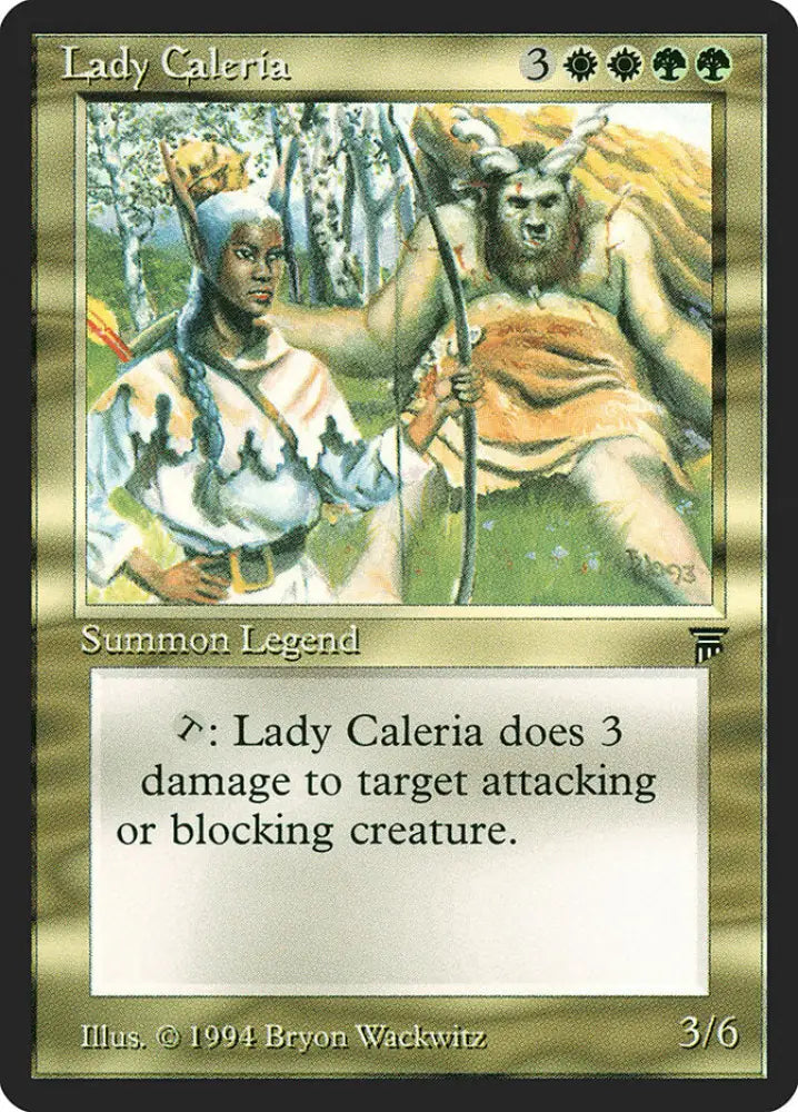 Lady Caleria [Legends] - MTG Single