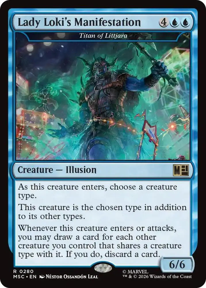 Lady Loki's Manifestation - Titan of Littjara (280) [Marvel Super Heroes Commander]