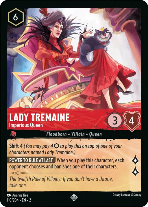 Lady Tremaine - Imperious Queen (110/204) [Rise of the Floodborn] - Lorcana Single