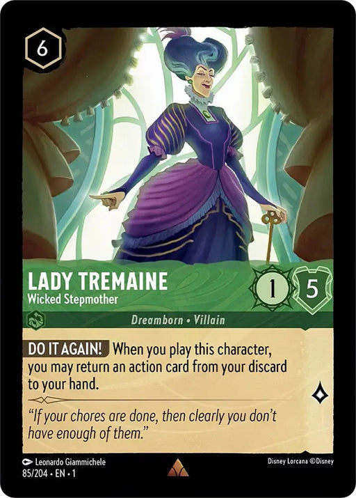 Lady Tremaine - Wicked Stepmother (85/204) [The First Chapter] - Lorcana Single