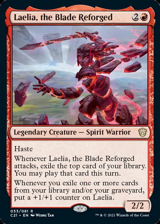 Laelia the Blade Reforged [Commander 2021] - MTG Single