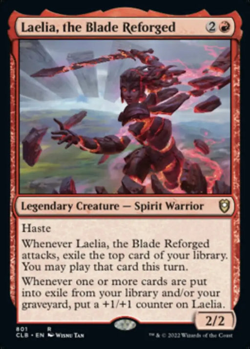 Laelia the Blade Reforged [Commander Legends: Battle for Baldur’s Gate] - MTG Single