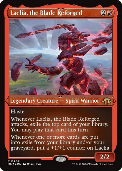 Laelia the Blade Reforged (Foil Etched) [Modern Horizons 3] - MTG Single