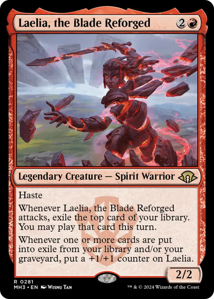 Laelia the Blade Reforged [Modern Horizons 3] - MTG Single