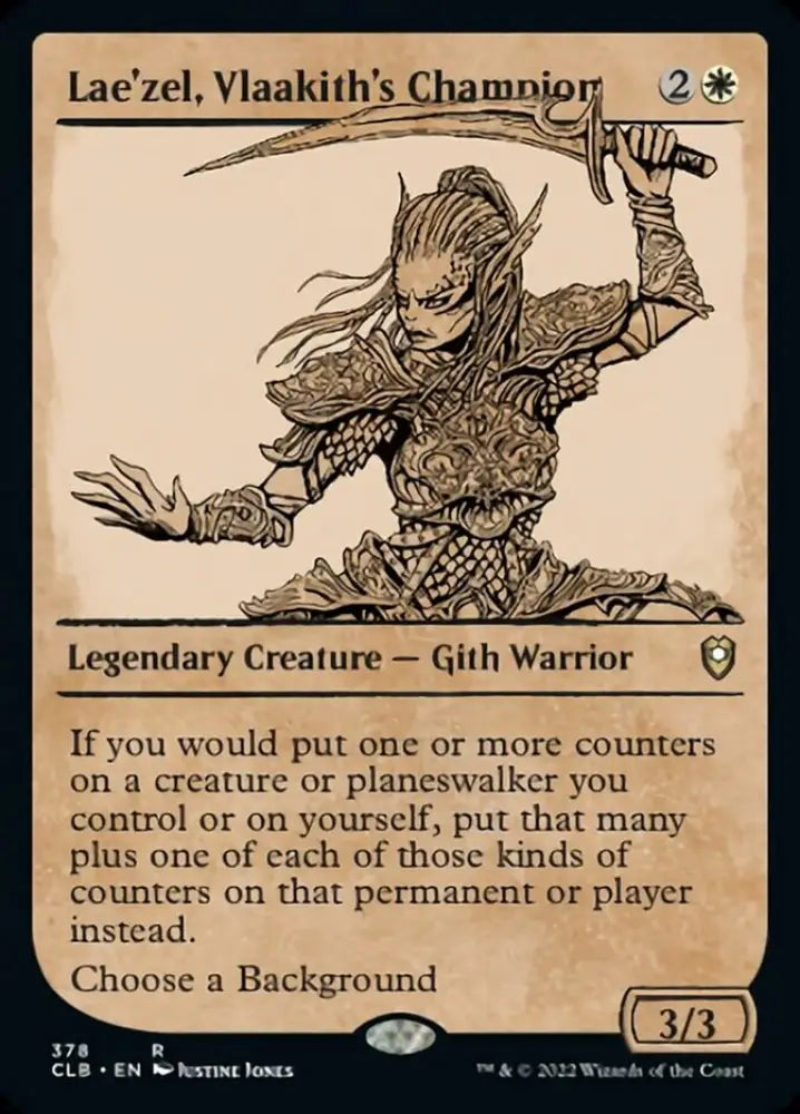 Lae’zel Vlaakith’s Champion (Showcase) [Commander Legends: Battle for Baldur’s Gate] - MTG Single