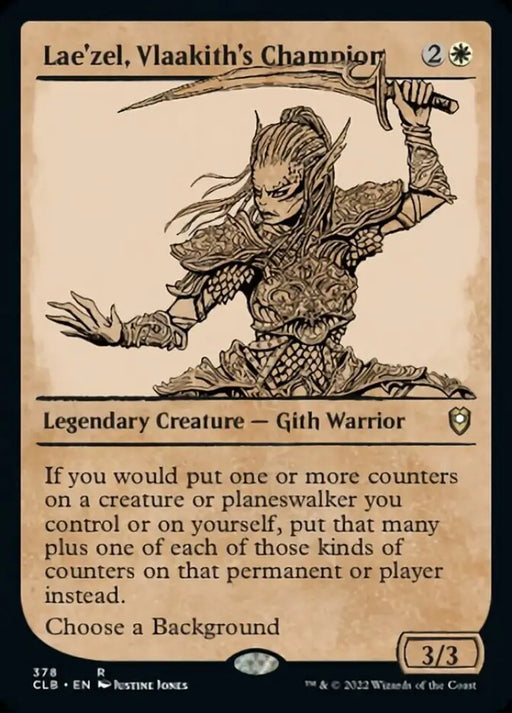 Lae’zel Vlaakith’s Champion (Showcase) [Commander Legends: Battle for Baldur’s Gate] - MTG Single