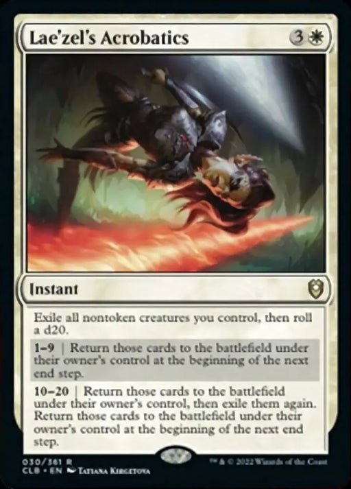 Lae’zel’s Acrobatics [Commander Legends: Battle for Baldur’s Gate] - MTG Single