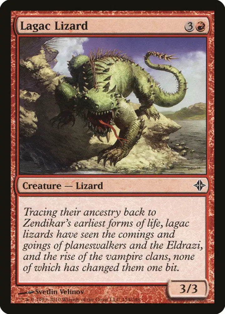 Lagac Lizard [Rise of the Eldrazi] - MTG Single