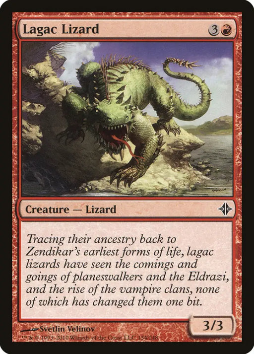 Lagac Lizard [Rise of the Eldrazi] - MTG Single