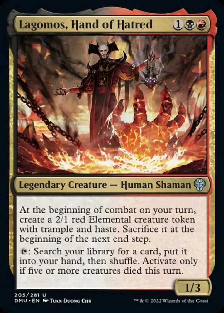 Lagomos Hand of Hatred [Dominaria United] - MTG Single