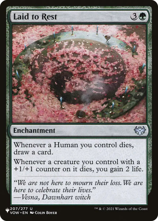 Laid to Rest [The List] - MTG Single