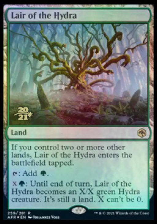 Lair of the Hydra [Dungeons & Dragons: Adventures in the Forgotten Realms Prerelease Promos] - MTG Single