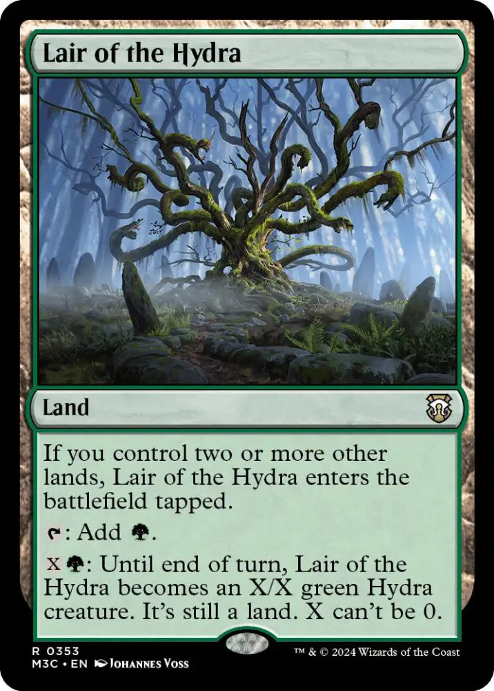 Lair of the Hydra [Modern Horizons 3 Commander] - MTG Single