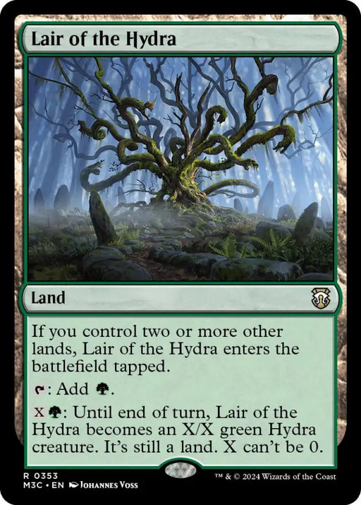 Lair of the Hydra [Modern Horizons 3 Commander] - MTG Single