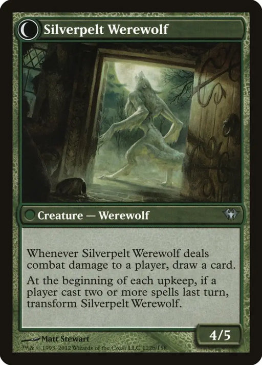 Lambholt Elder // Silverpelt Werewolf [Dark Ascension] - MTG Single
