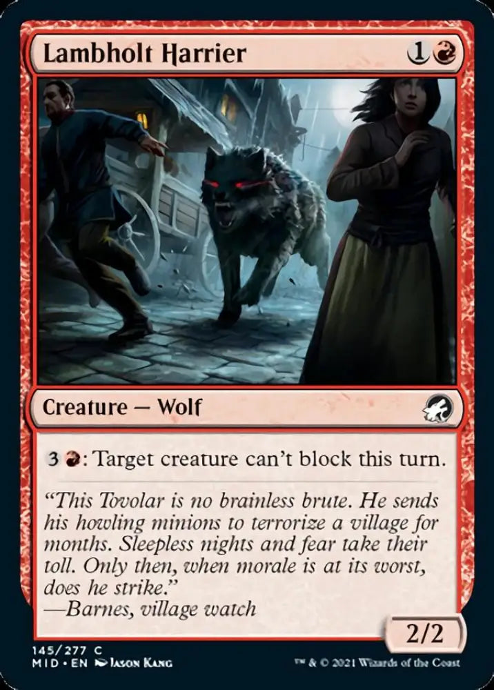 Lambholt Harrier [Innistrad: Midnight Hunt] - MTG Single