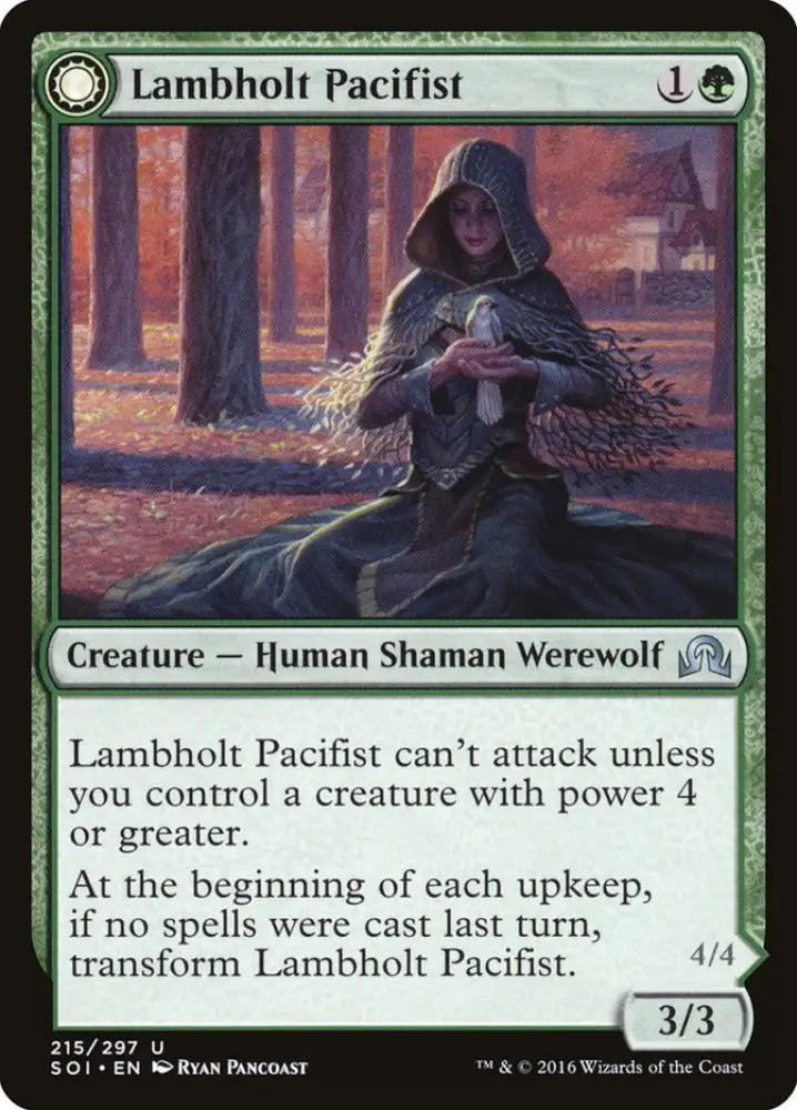 Lambholt Pacifist // Lambholt Butcher [Shadows over Innistrad] - MTG Single