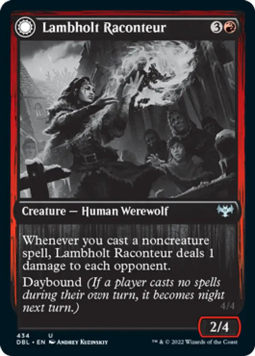 Lambholt Raconteur // Lambholt Ravager [Innistrad: Double Feature] - MTG Single