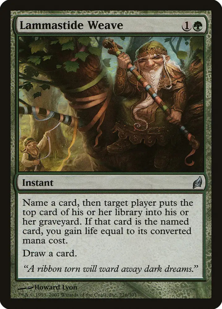 Lammastide Weave [Lorwyn] - MTG Single