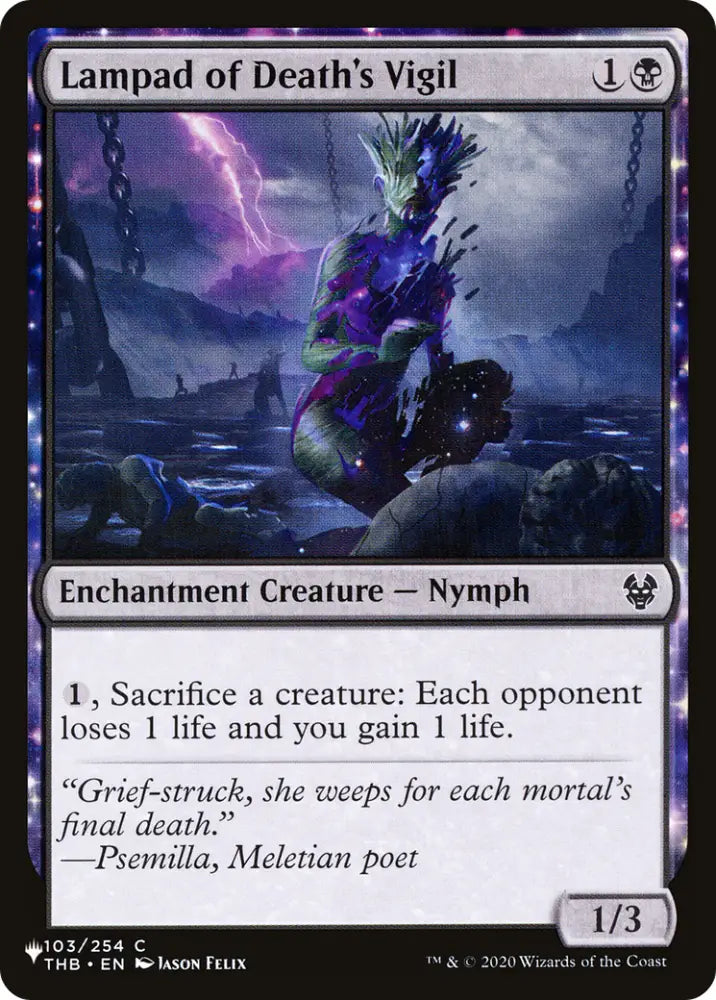 Lampad of Death’s Vigil [The List] - MTG Single