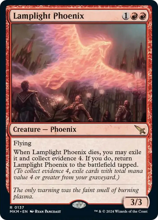 Lamplight Phoenix [Murders at Karlov Manor] - MTG Single
