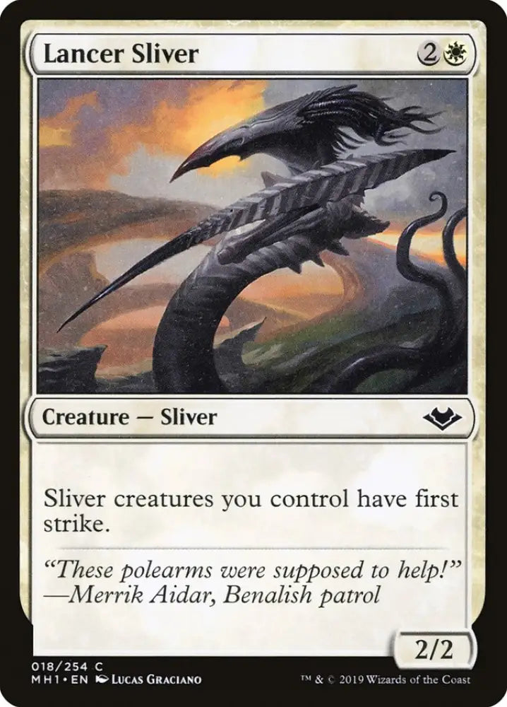 Lancer Sliver [Modern Horizons] - MTG Single